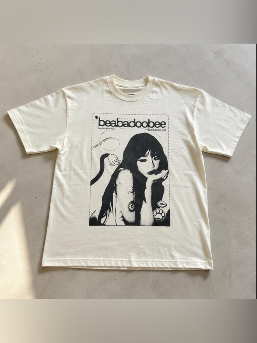 Beabadoobee Album Graphic White T Shirt